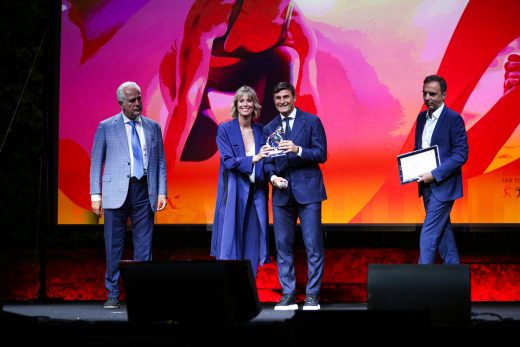 Eugenio Giani, Federica Pellegrini, Javier Zanetti, Michele Cagiano