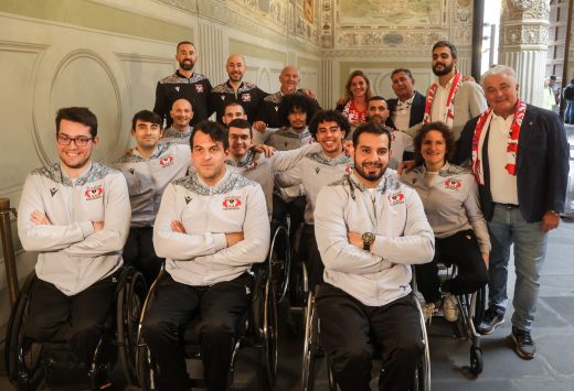 Volpi Rosse Menarini with Ivano Nuti, Valeria Speroni Cardi and Cosimo Guccione